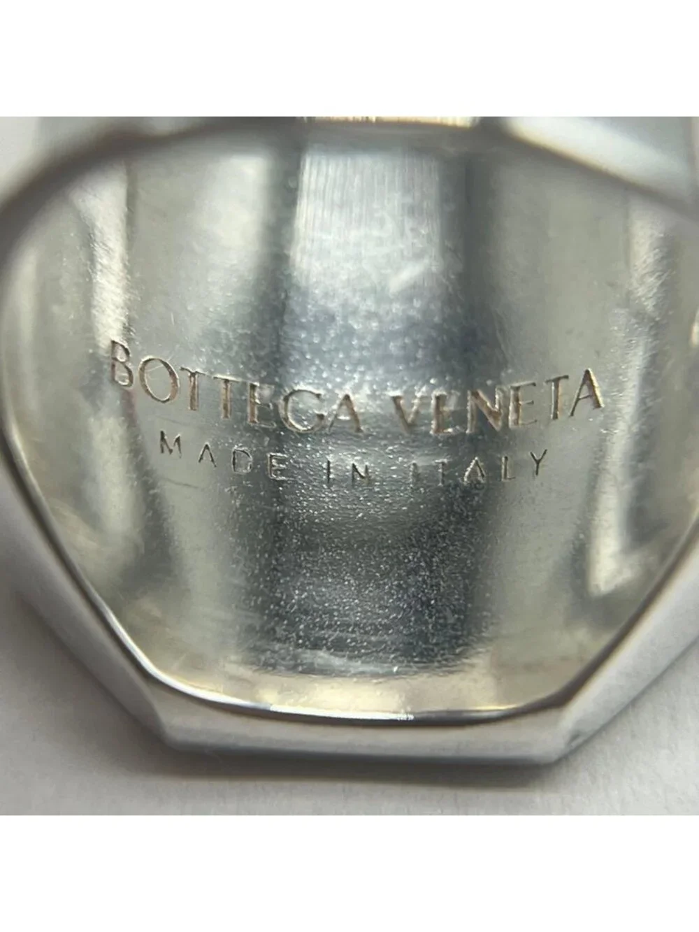 Bottega Veneta Octagon Signet Ring